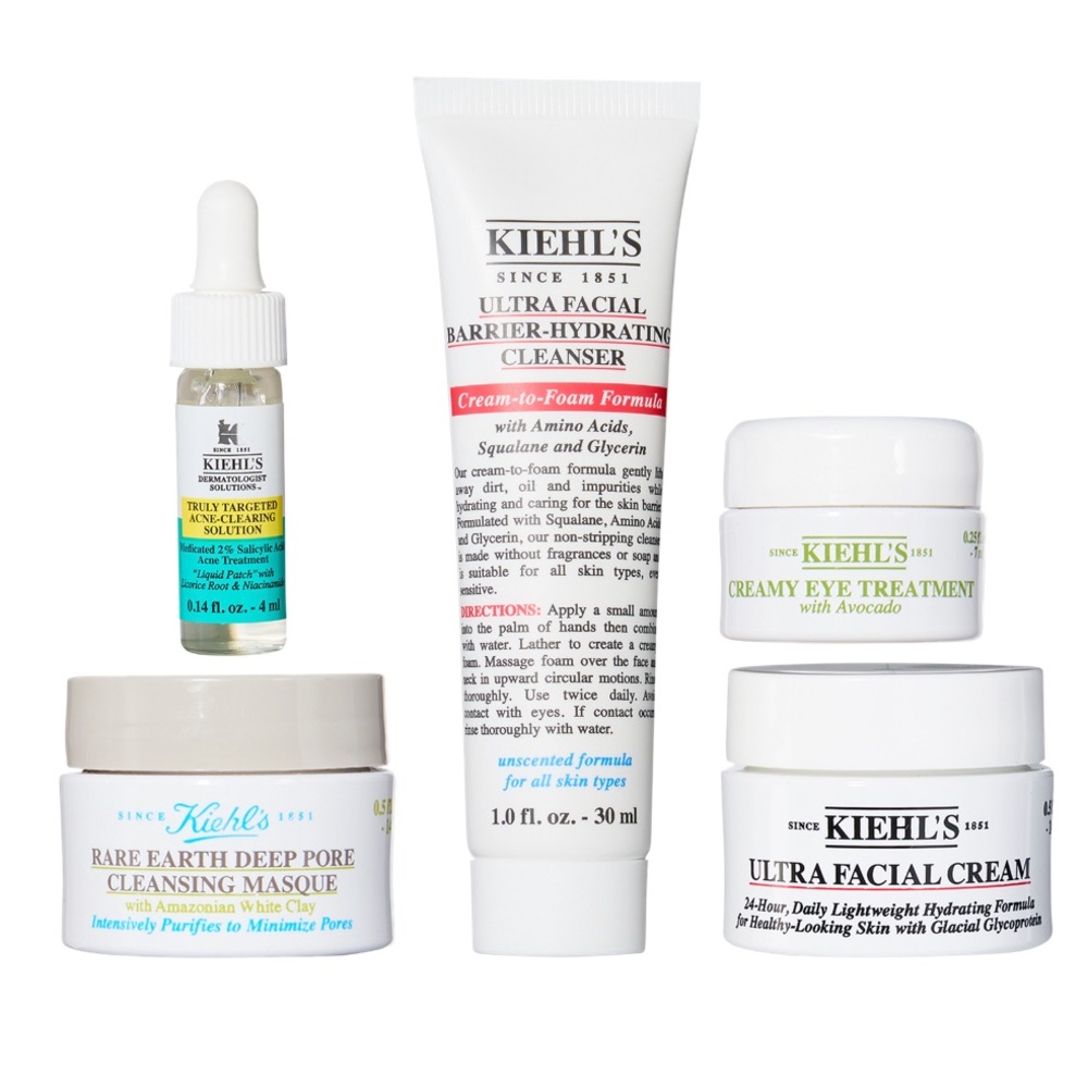 Kiehl's Travel Mini-MVPs Skincare Set